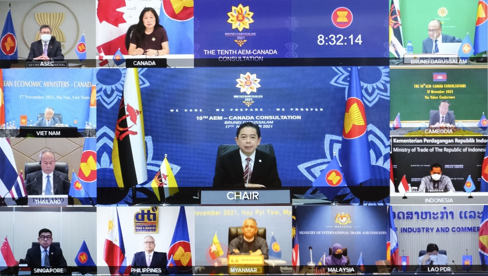 Khởi động đàm phán Hiệp định Thương mại tự do ASEAN – Canada
