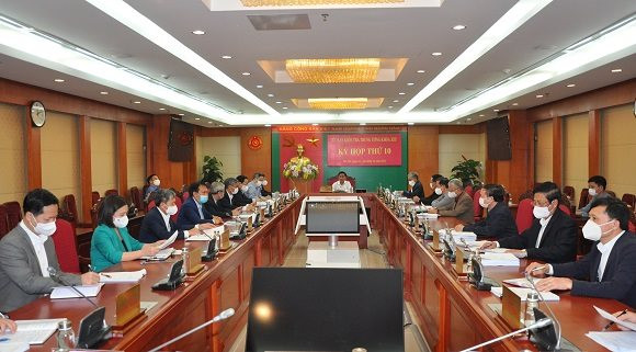 Cảnh cáo Ban Thường vụ Đảng ủy Tổng cục Địa chất và Khoáng sản Việt Nam nhiệm kỳ 2015 - 2020