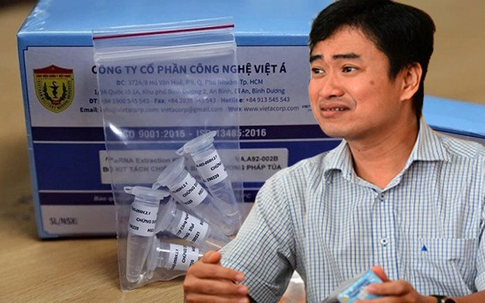 Kit xét nghiệm Covid-19 của Công ty Việt Á được nhập khẩu từ Trung Quốc  với giá  21,56 nghìn đồng/test
