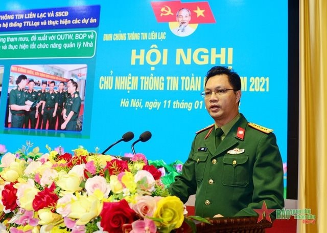 Bổ nhiệm Tư lệnh Bộ Tư lệnh Tác chiến không gian mạng