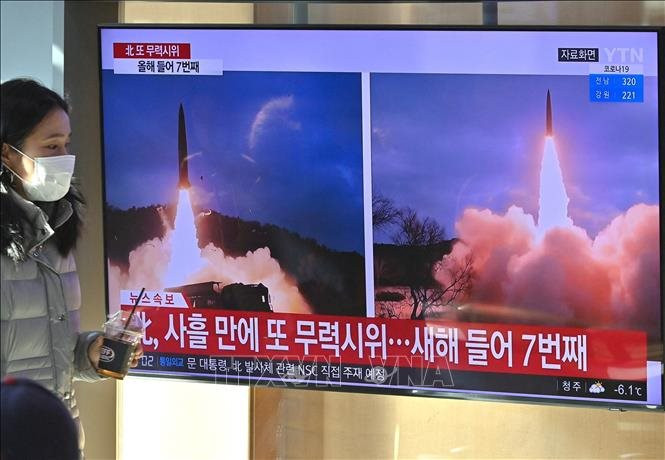 Triều Tiên phóng quả tên lửa thứ 7 trong năm 2022