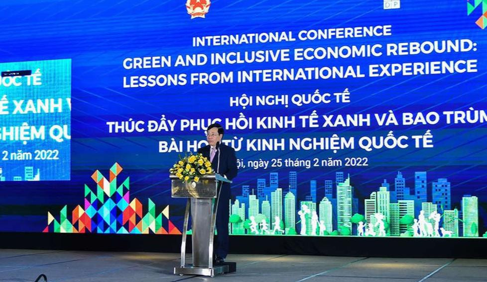 Việt Nam theo đuổi tiến trình phục hồi xanh và bao trùm