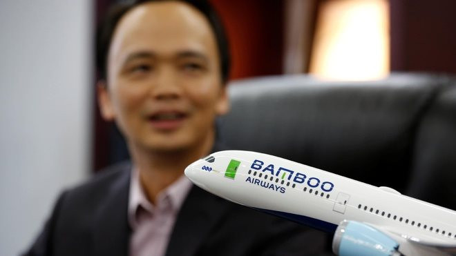 Ông Trịnh Văn Quyết nắm giữ 55,58% vốn điều lệ của Bamboo Airways