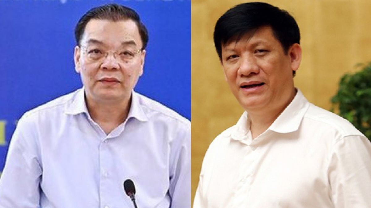 Xem xét, thi hành kỷ luật Chủ  tịch Hà Nội Chu Ngọc Anh và  Bộ  trưởng  Bộ  Y  tế  Nguyễn  Thanh  Long