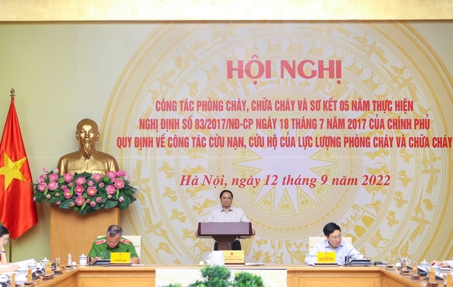 Thủ tướng: Quy hoạch phải làm sao để khi sự cố xảy ra các phương tiện chữa cháy tiếp cận được nhanh chóng