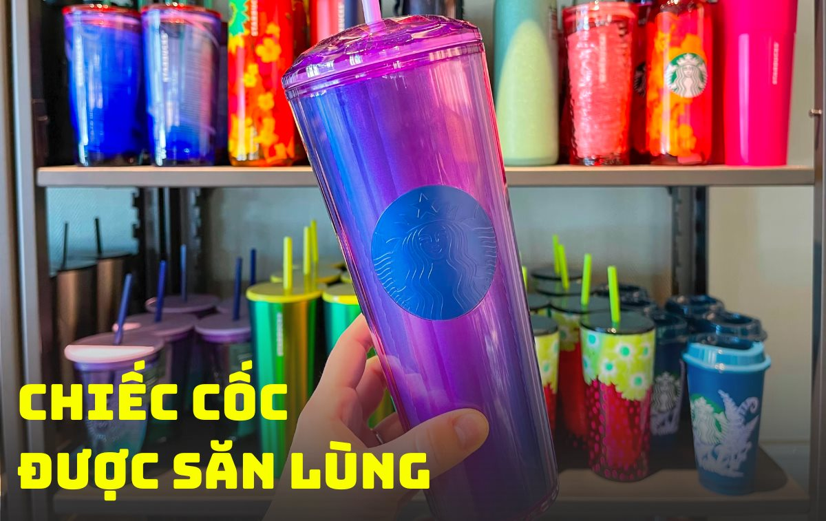 Giải mã chiếc ly khiến nhiều người sẵn sàng xếp hàng từ 2 giờ sáng vì “đắt giá”, bán lại cao gấp 4 vẫn có người mua