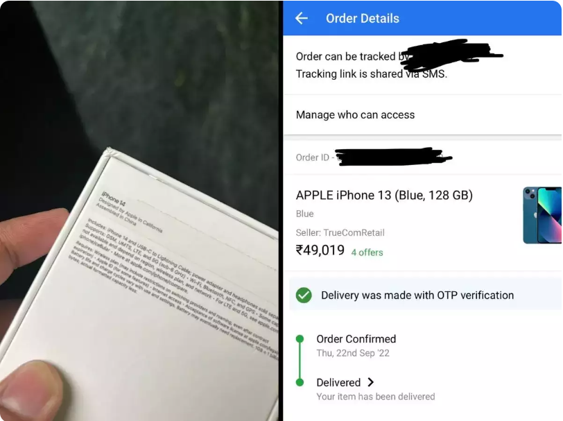 Mua hàng online và cái kết hơn cả mong đợi: Đặt iPhone 13 nhưng được giao nhầm thành iPhone 14