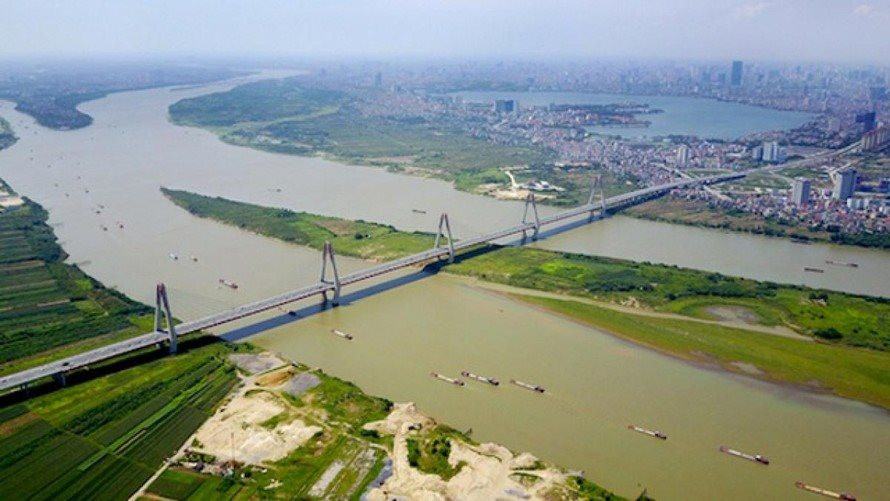 Sau công bố quy hoạch về đô thị ven sông Hồng đất tại Mê Linh đã tăng giá một cách bất hợp lý
