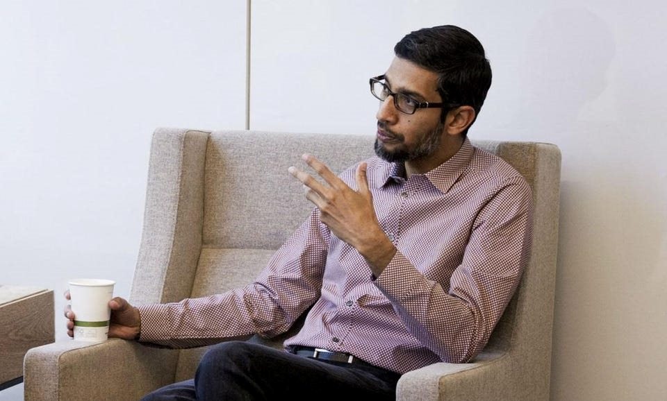 Từ cậu bé nghèo Ấn Độ đến lãnh đạo Google