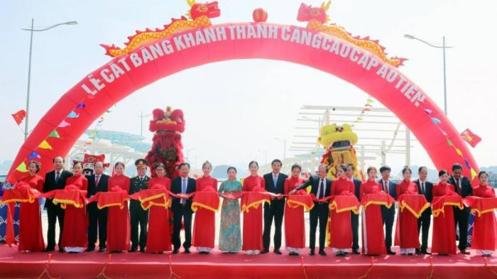Quảng Ninh: Khánh thành Cảng Quốc tế Ao Tiên và trục chính Khu đô thị Cái Rồng