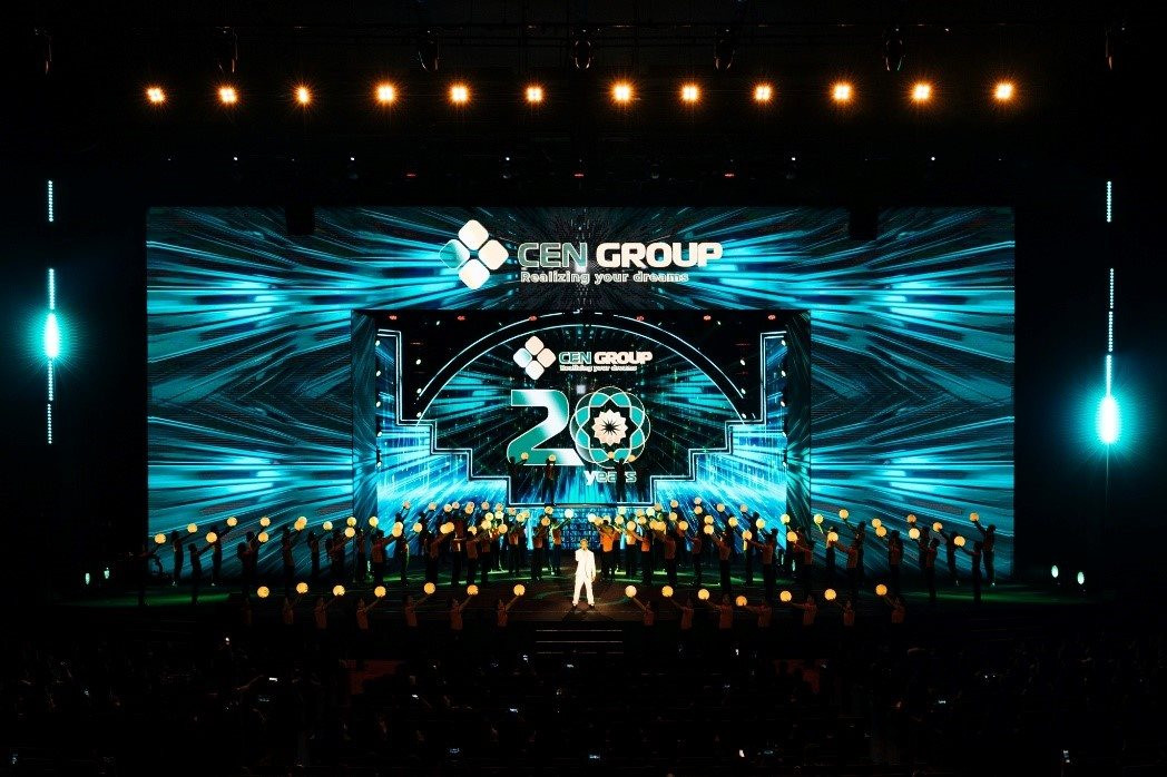 Kỉ niệm 20 năm thành lập - Cen Group tổ chức Đại lễ hội “Hiện thực hóa triệu ước mơ” và công bố nhận diện thương hiệu mới