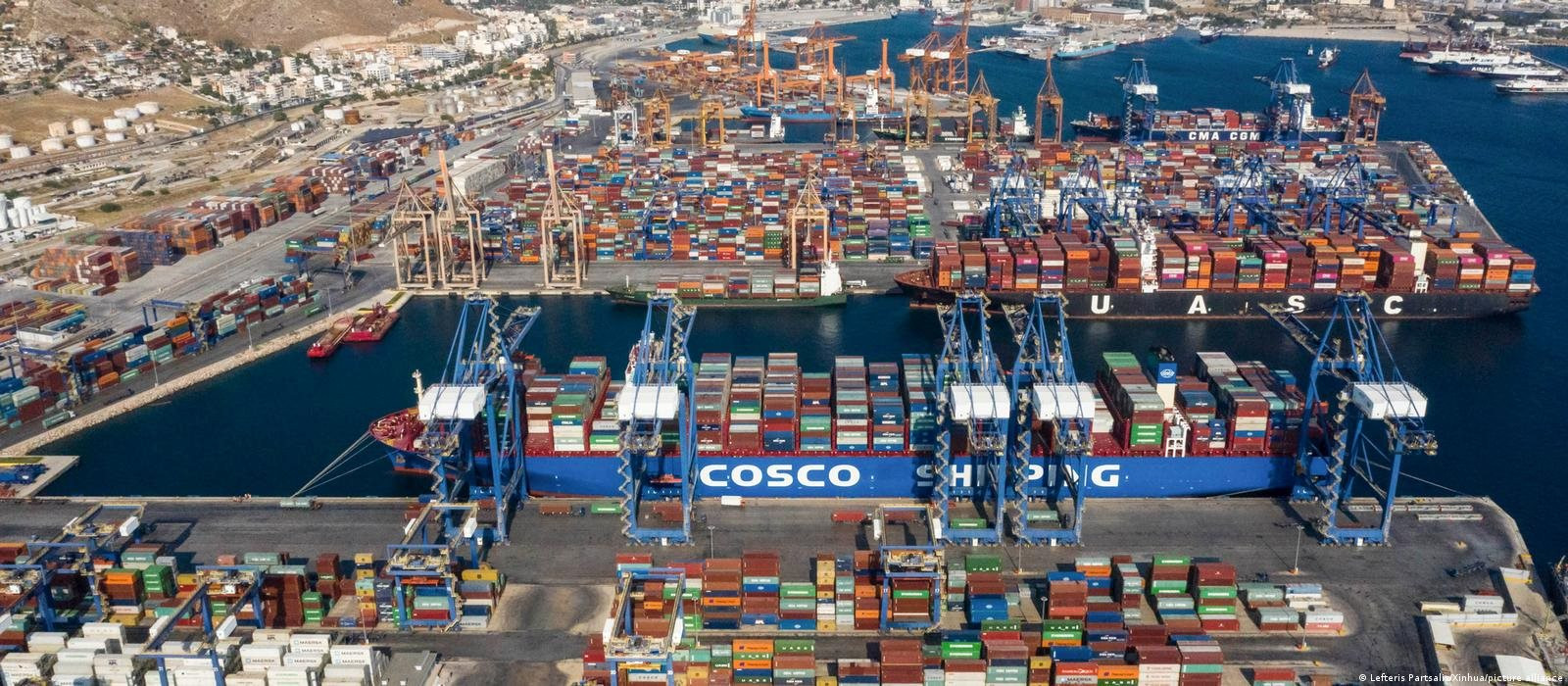 Tại cảng Piraeus lớn nhất của Hy Lạp, Trung Quốc là ông chủ