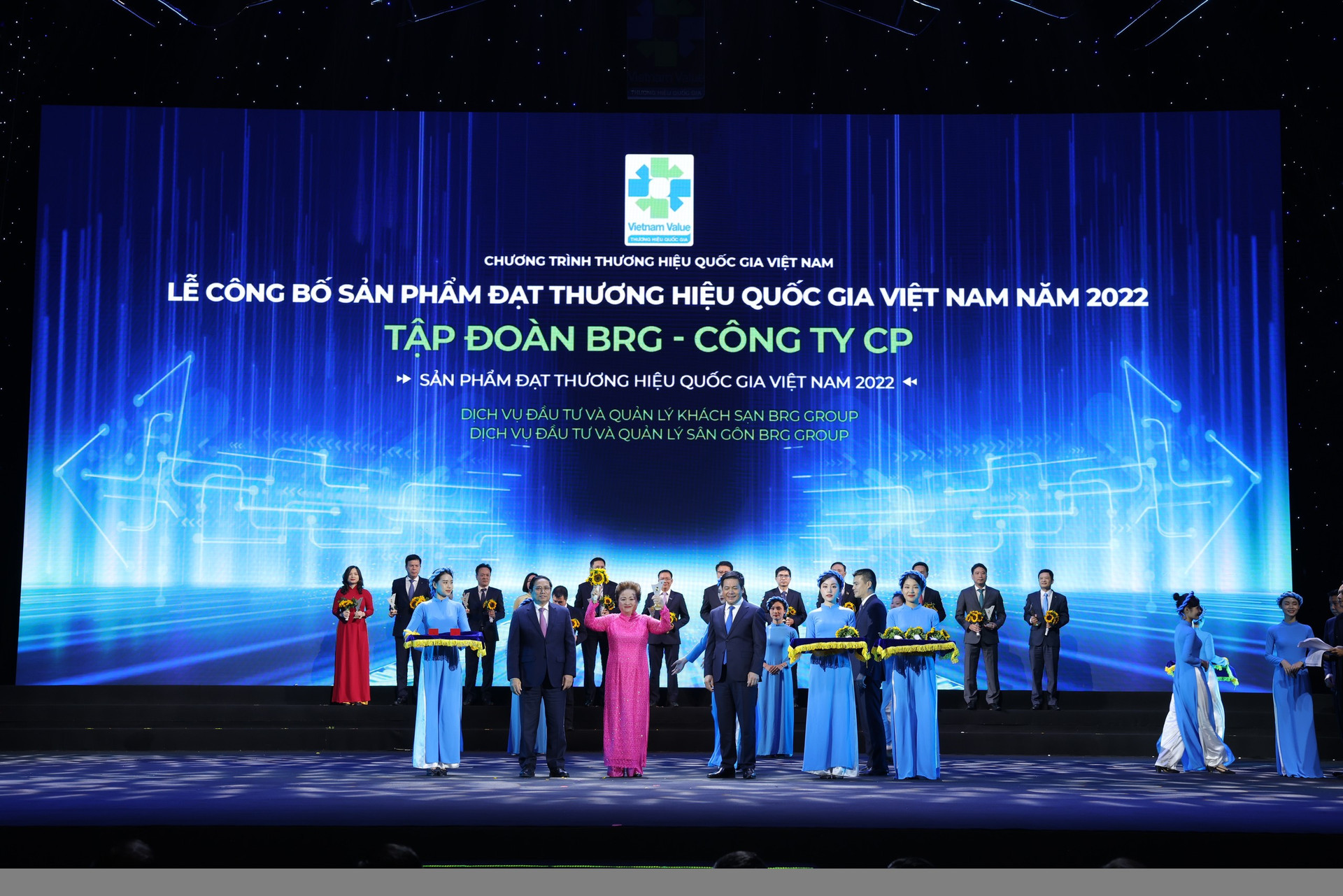 Nhiều thương hiệu thuộc Tập đoàn BRG được vinh danh “Thương hiệu Quốc gia Việt Nam năm 2022”
