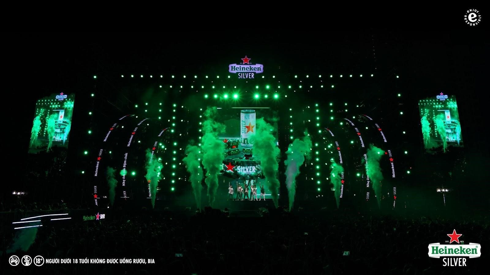 Sẵn sàng cùng Heineken Silver bùng nổ tại KOSMIK Live Concert