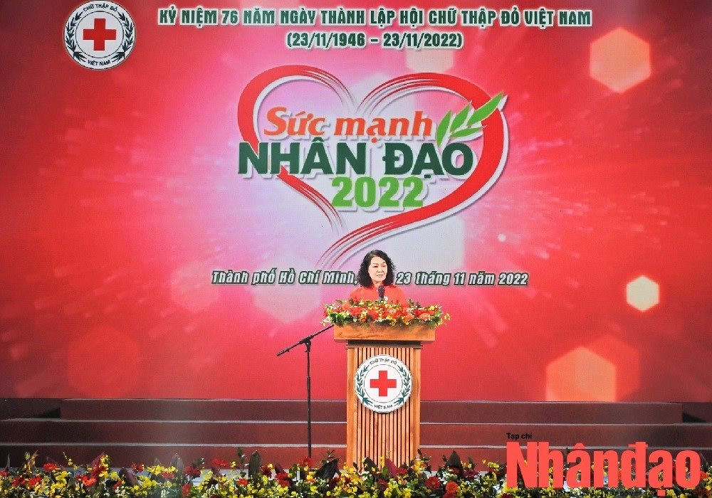 Hội Chữ thập đỏ Việt Nam tổ chức chương trình “Sức mạnh Nhân đạo 2022”