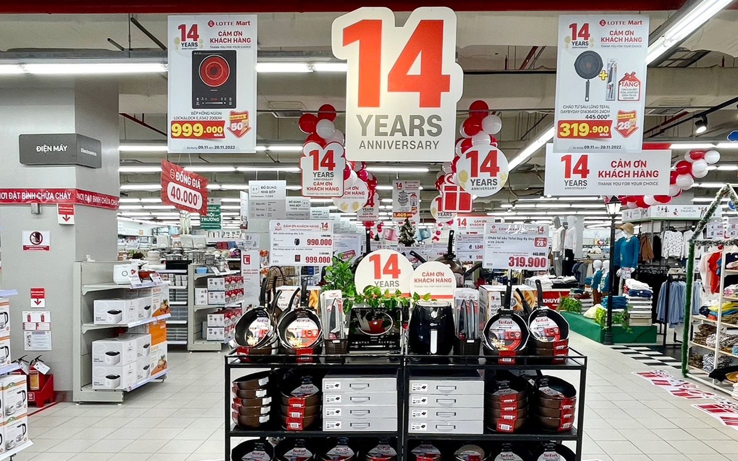 "Đại tiệc" sinh nhật 14 tuổi, Lotte Mart tung hàng ngàn ưu đãi tri ân khách hàng