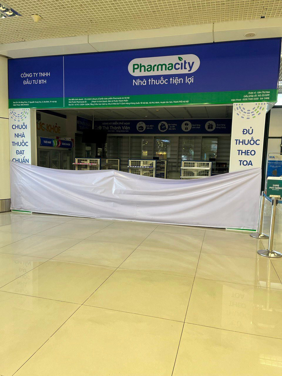 Thế giới di động "chốt sổ" hơn 500 nhà thuốc An Khang, còn Pharmacity chuẩn bị mở nhà thuốc ở Sân bay Nội Bài?