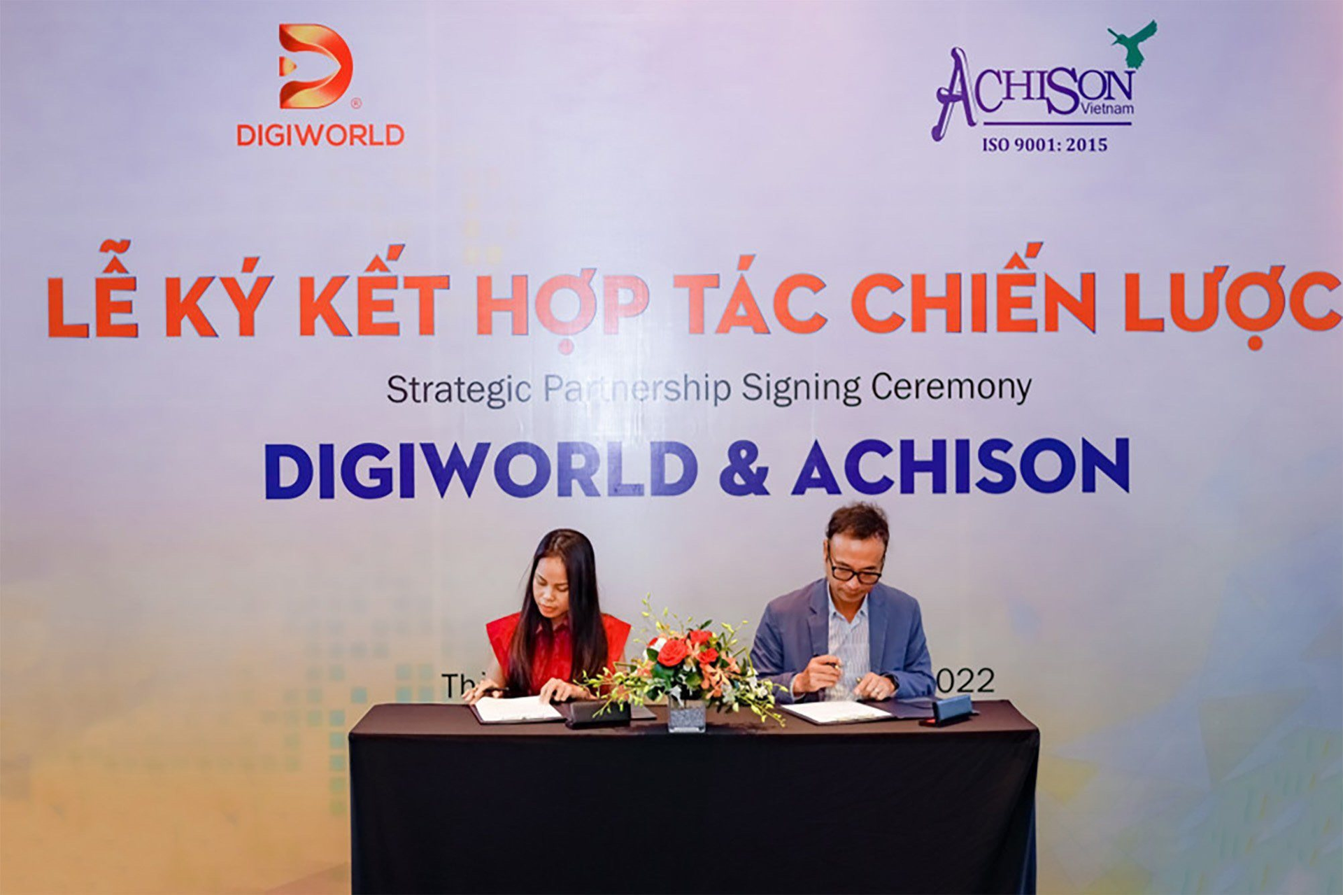 Digiworld ký kết hợp tác chiến lược cùng Achison, chính thức gia nhập ngành phân phối thiết bị công nghiệp và bảo hộ cá nhân