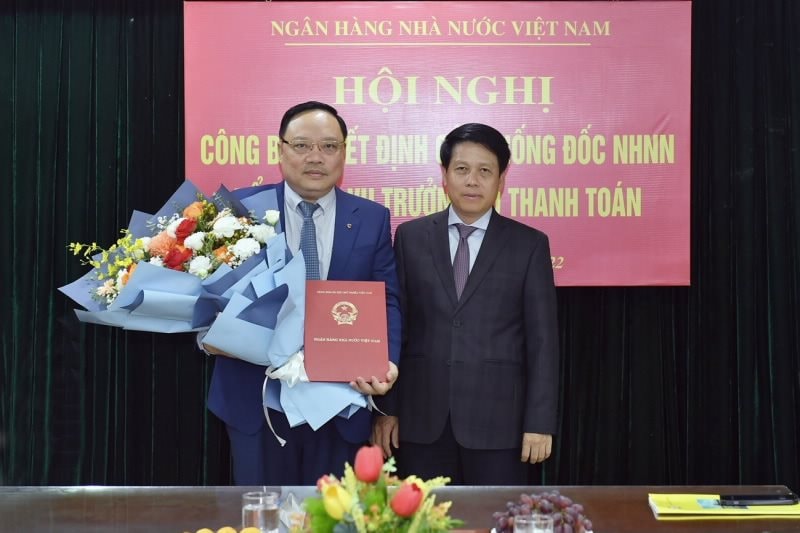 Thành viên HĐQT Vietcombank lên làm Vụ trưởng Vụ Thanh toán NHNN