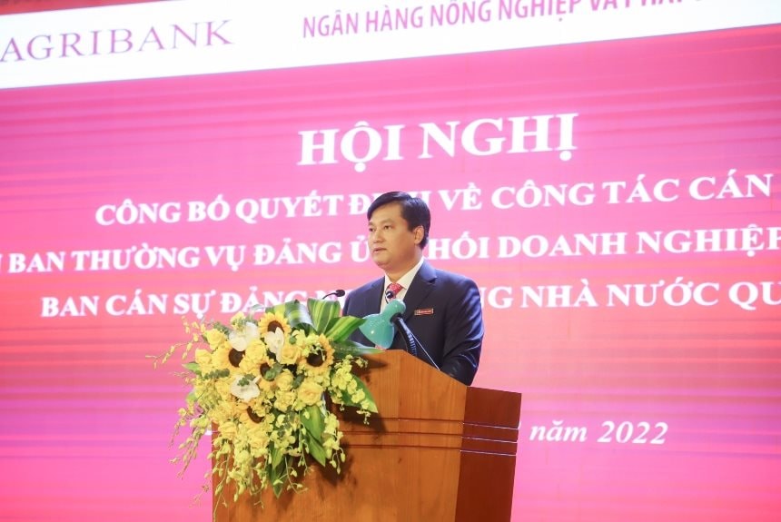 Agribank chính thức có Tổng Giám đốc
mới