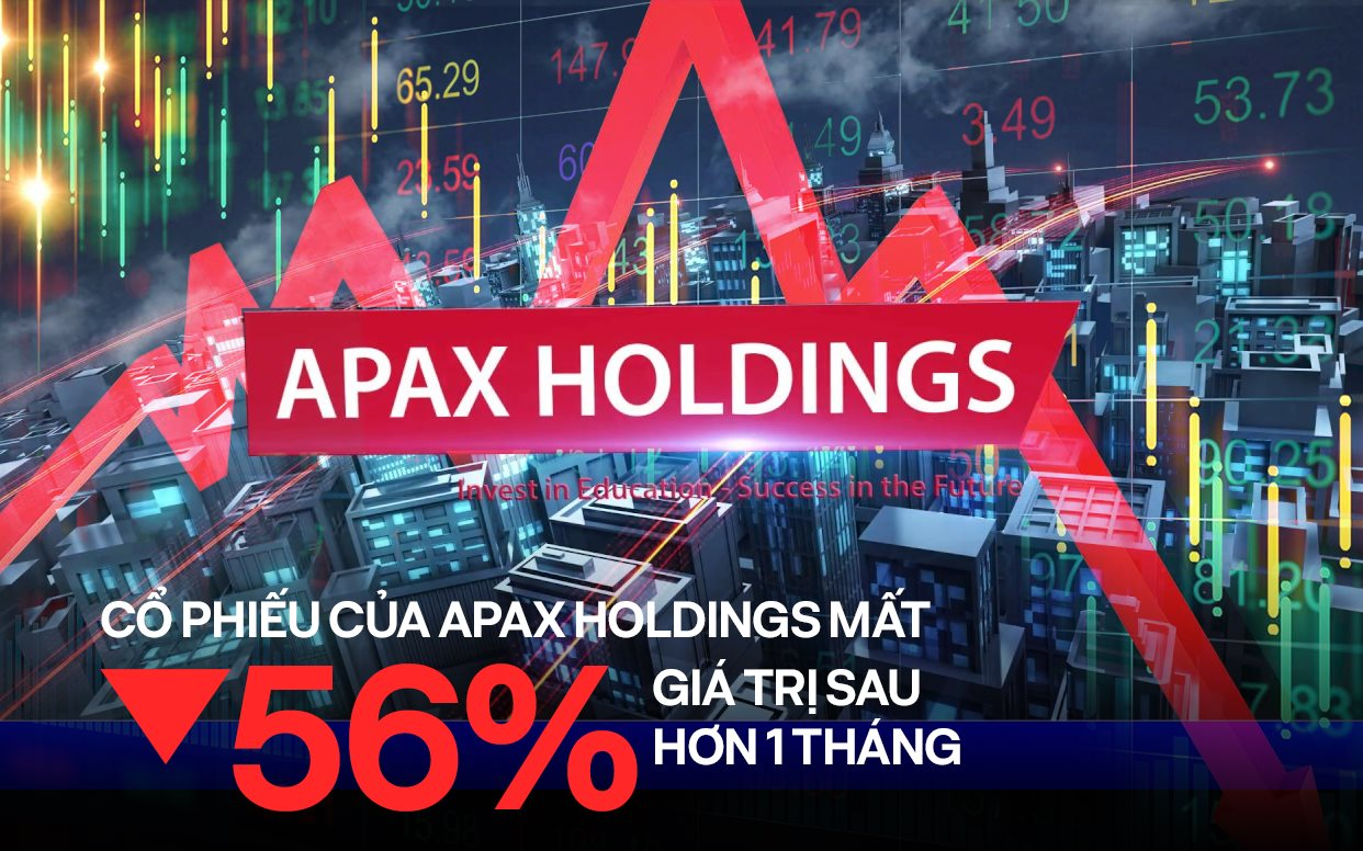 Cổ phiếu IBC - Apax Holdings của "Shark" Thuỷ mất 56% giá trị sau hơn một tháng, báo cáo tài chính chỉ ra doanh nghiệp còn lại bao nhiêu tiền?