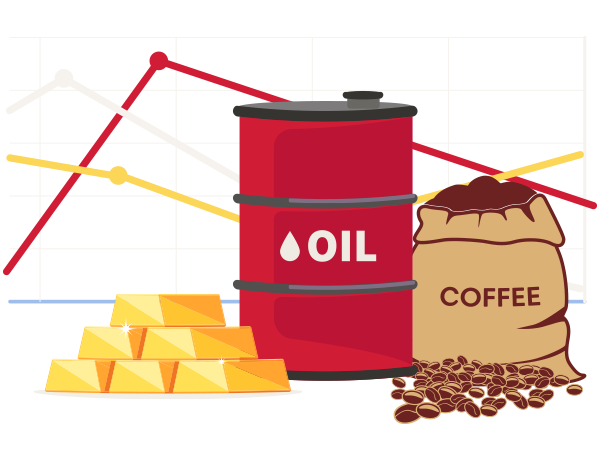 Thị trường ngày 22/12: Giá dầu, cà phê, sắt thép tăng, thị trường khởi sắc