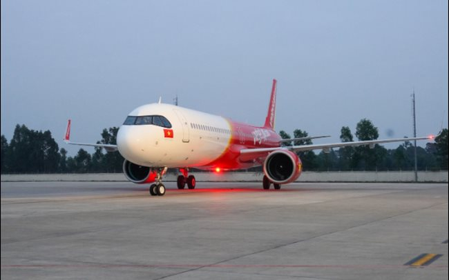 Vietjet vừa đón thêm tàu bay mới A321 neo