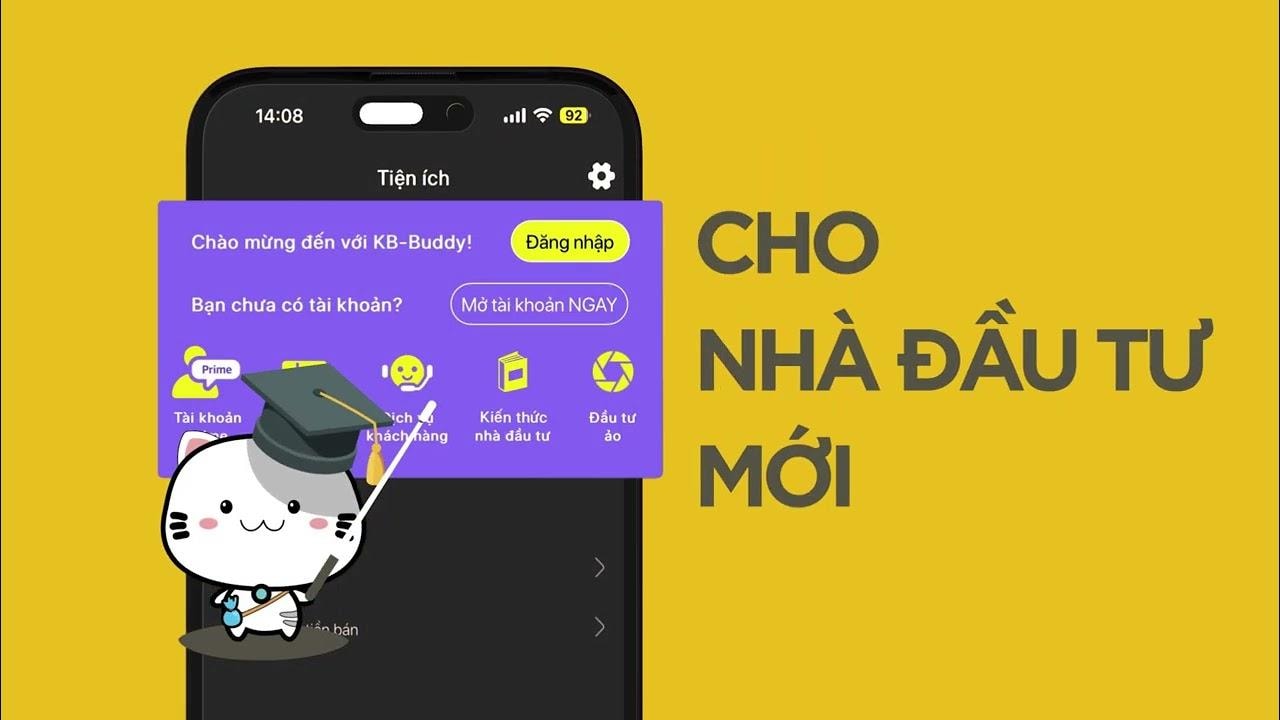 Ứng dụng KB Buddy – bạn đồng hành không thể thiếu trên con đường đầu tư chứng khoán