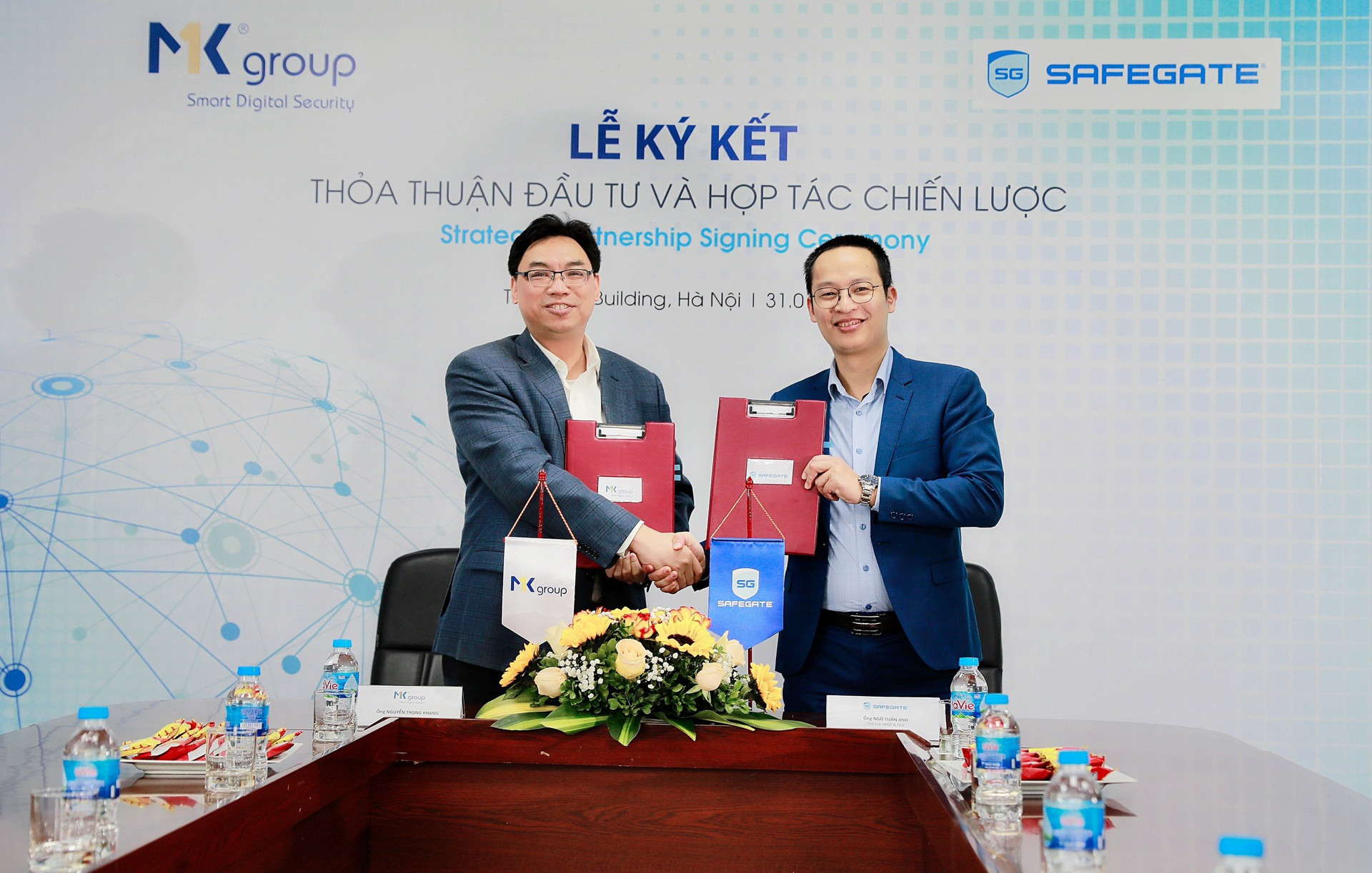 MK Group ký thỏa thuận đầu tư và hợp tác chiến lược với Smart Cyber Security, tiếp tục Chiến lược liên minh các doanh nghiệp công nghệ Việt
