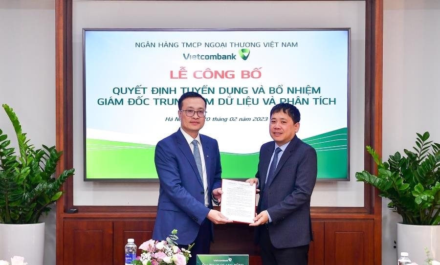 Vietcombank bổ nhiệm cựu Giám đốc công nghệ VinFast làm Giám đốc Trung tâm dữ liệu và phân tích