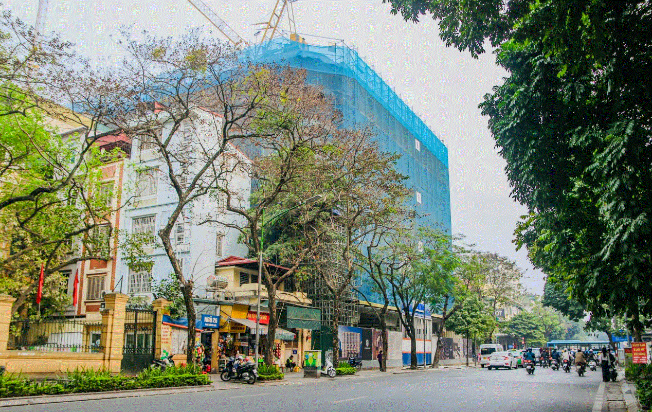 Hà Nội “khát” chung cư, lộ diện dự án căn hộ hàng hiệu giữa phố cổ đang khẩn trương hoàn thiện