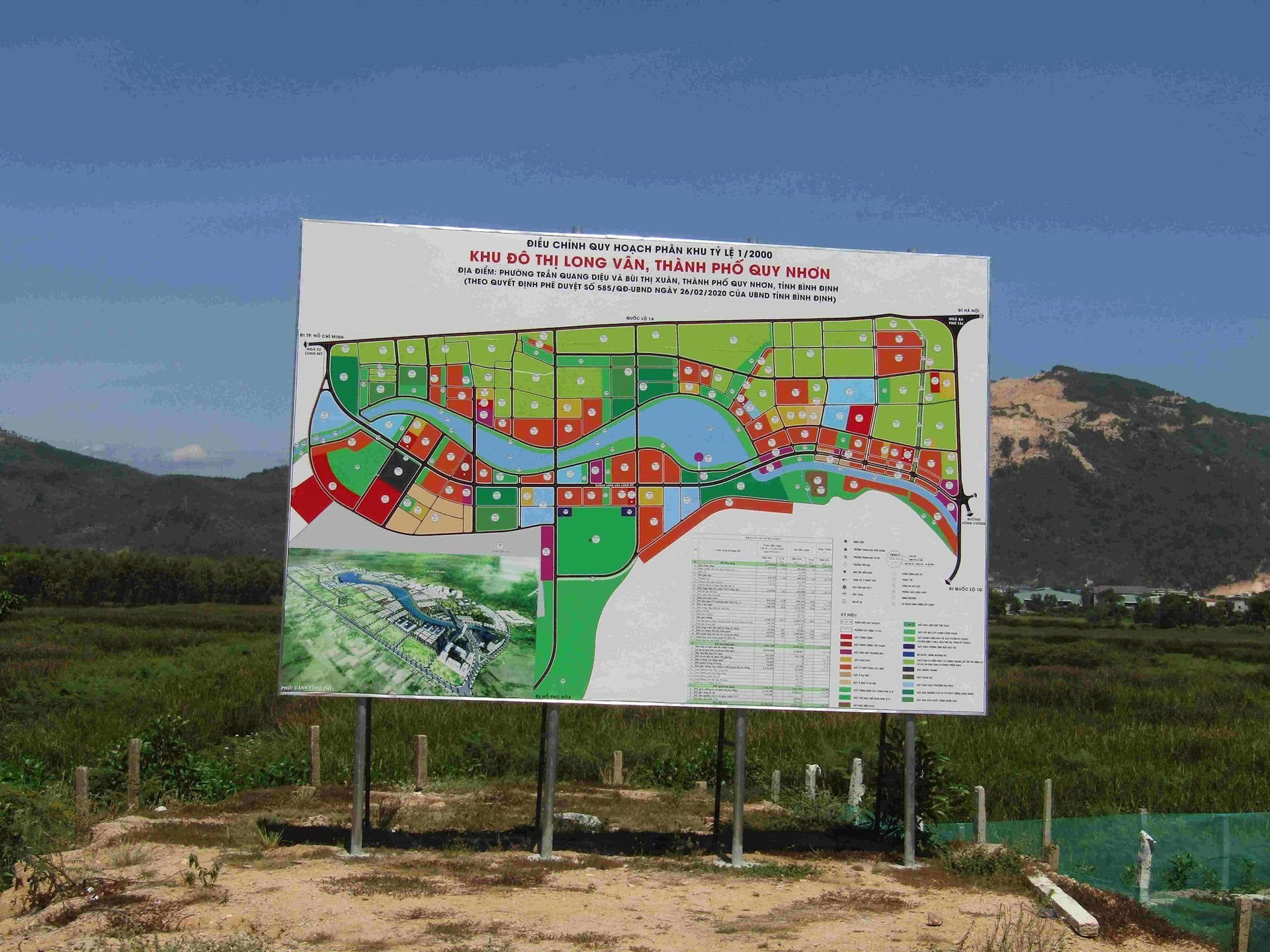 Bình Định: Điều chỉnh giảm giá khởi điểm đất đấu giá tại KĐT mới Long Vân, nhiều lô giảm hơn 900 triệu đồng