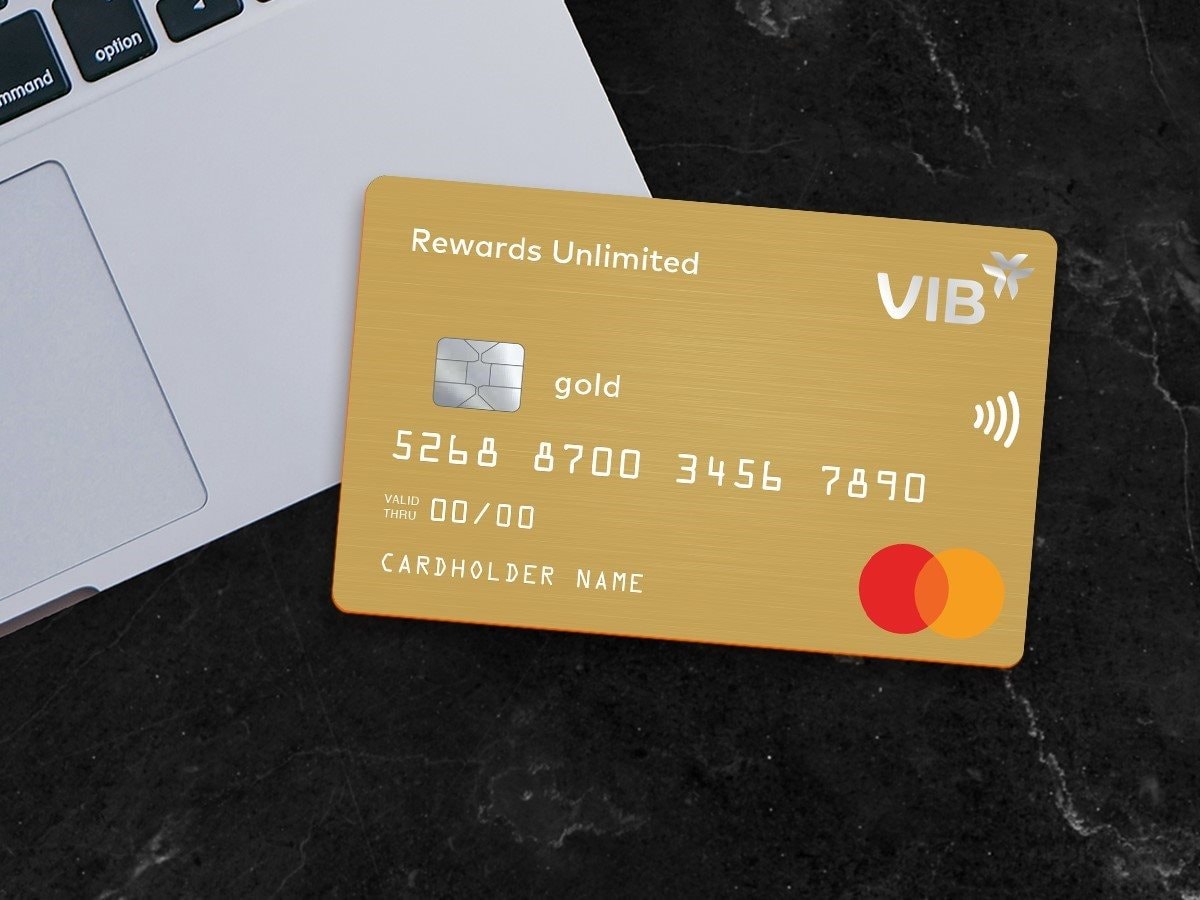 VIB Rewards Unlimited – dòng thẻ tín dụng
được nhân 10 điểm thưởng không giới hạn khi mua sắm