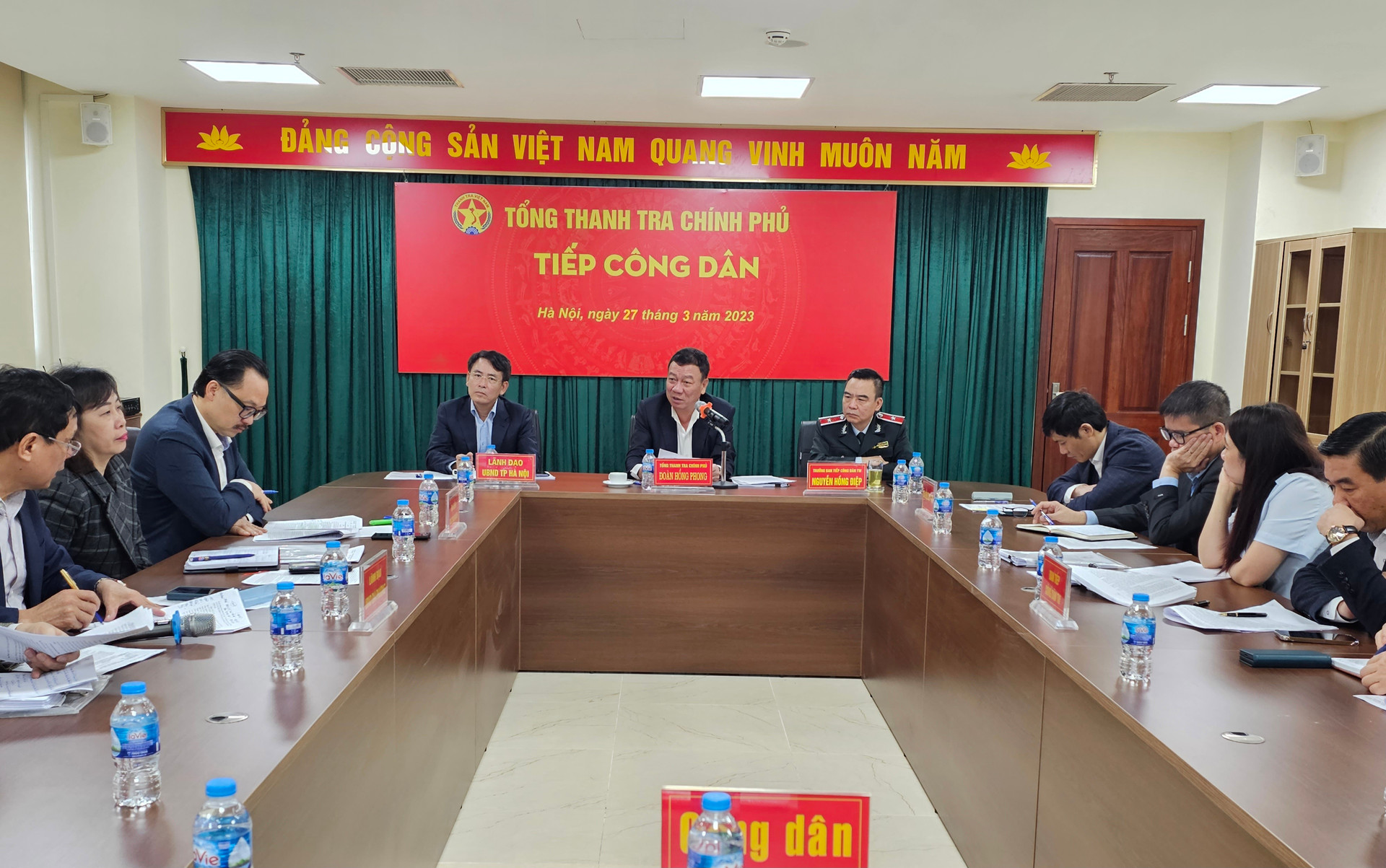 Tổng Thanh tra Chính phủ đề nghị Chủ tịch Hà Nội giải quyết 2 vụ việc "nóng"