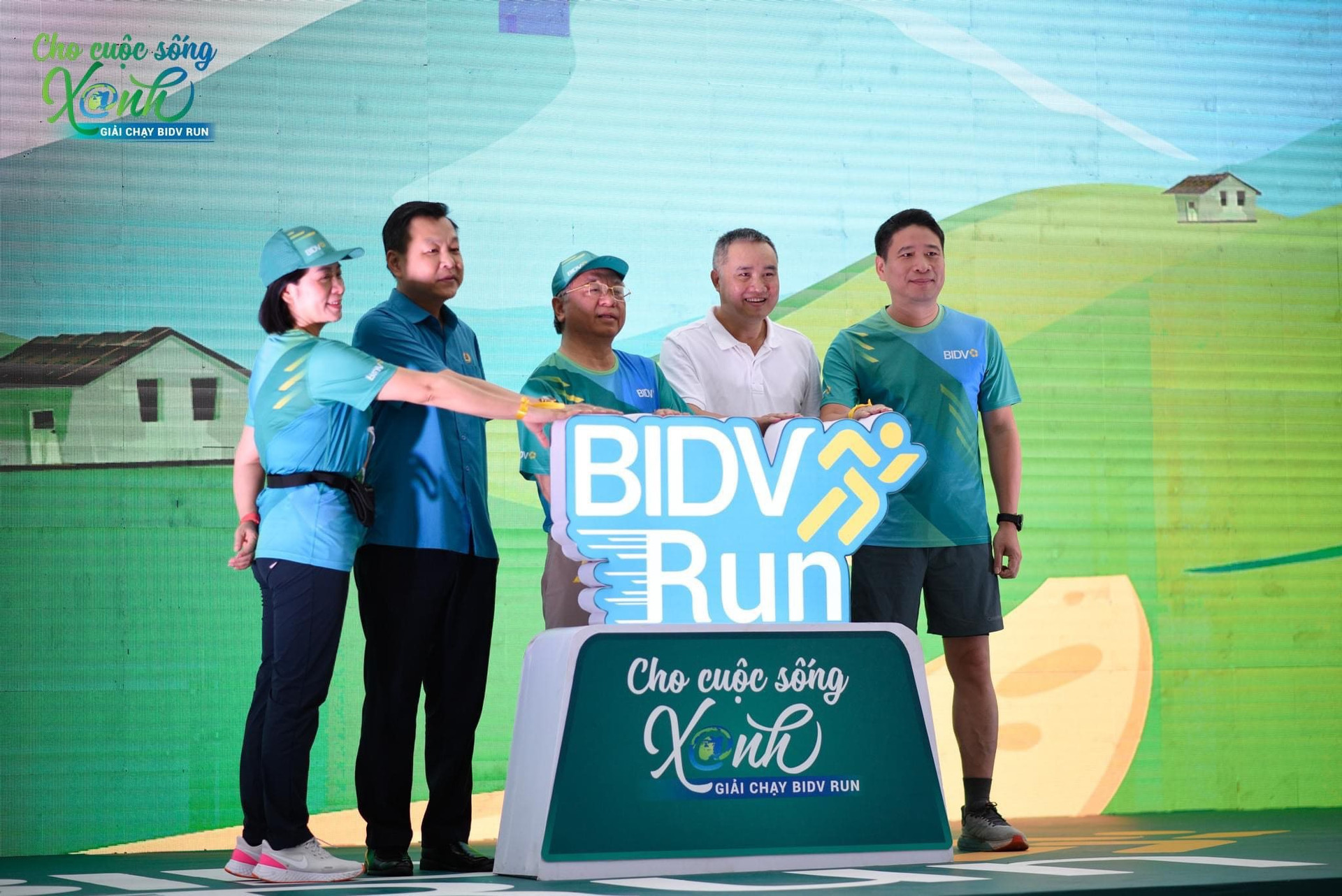 BIDV khởi động giải chạy BIDV Run - cho cuộc sống xanh 2023