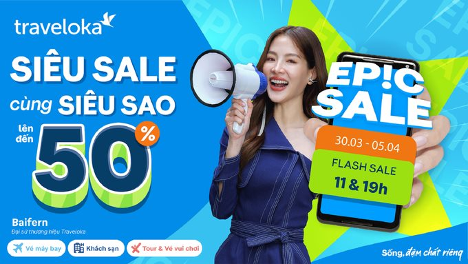 Traveloka EPIC Sale 2023 - siêu sale du lịch lớn nhất năm kết thúc thành công với tổng lượng giao dịch tăng gấp đôi