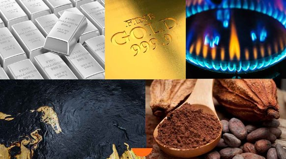 Thị trường ngày 22/4: Giá dầu và cà phê tăng, vàng, đồng, sắt thép giảm