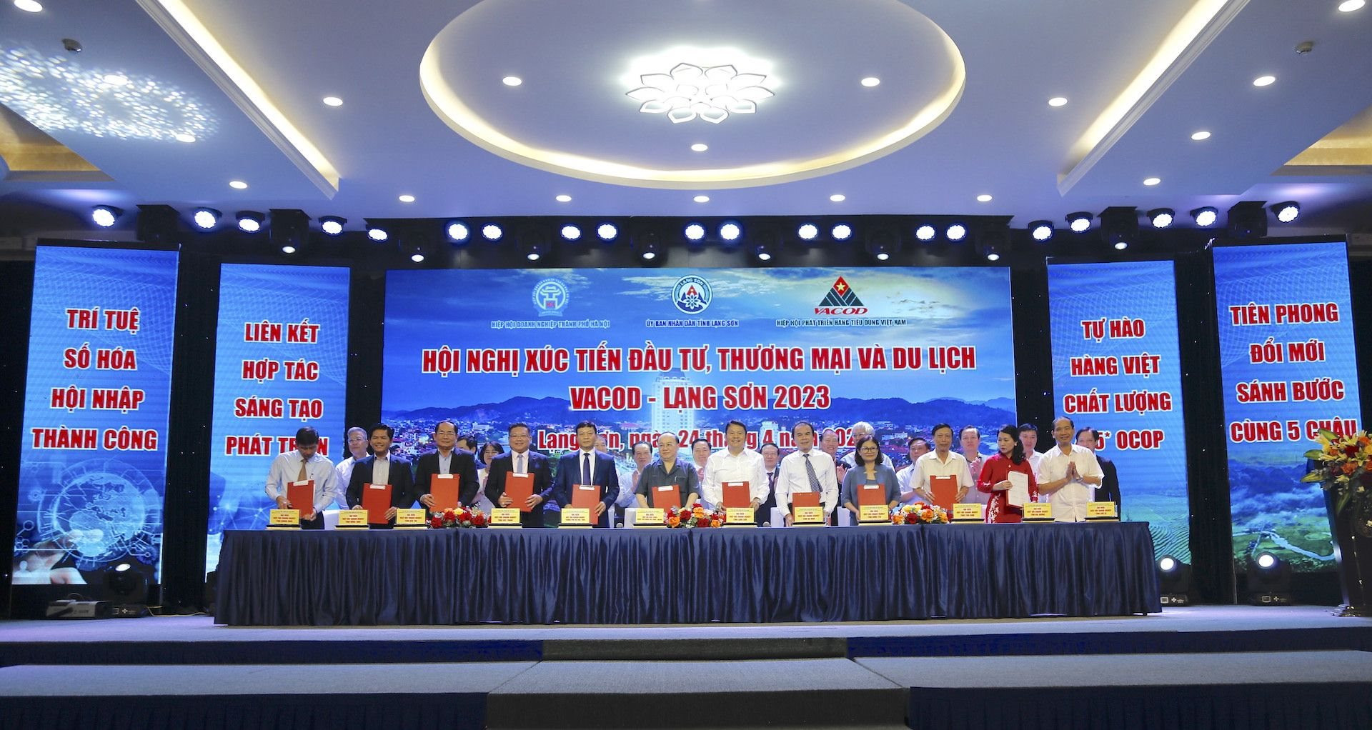 Hội nghị Xúc tiến Đầu tư, Thương mại và Du lịch VACOD - Lạng Sơn 2023:  Nhiều cơ hội hợp tác, kinh doanh, mở rộng thị trường hàng hoá