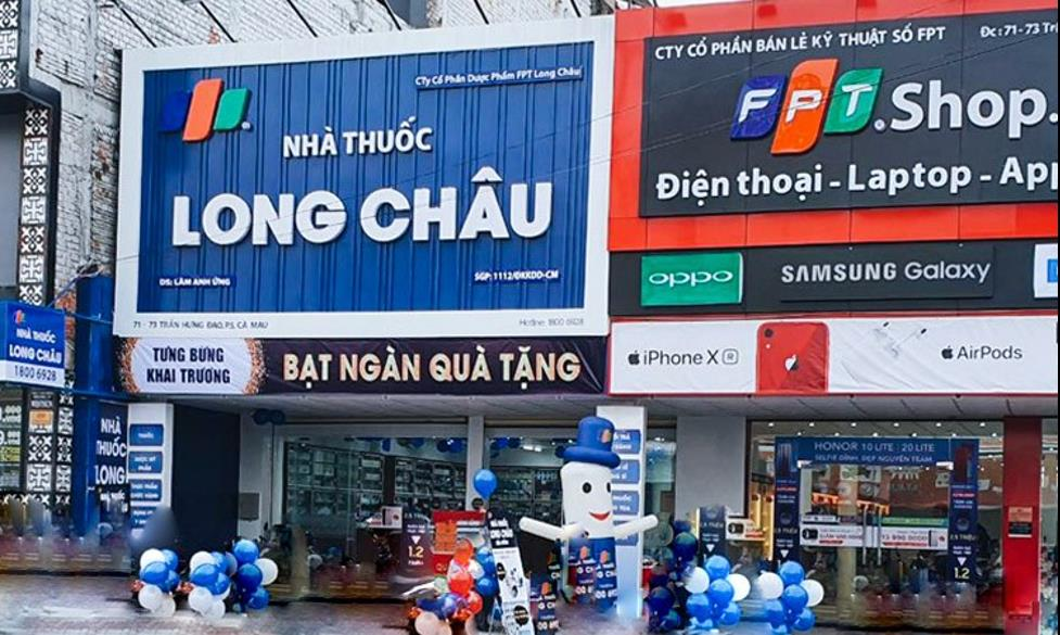 Lợi nhuận sau thuế cổ đông công ty mẹ FPT Retail âm 5 tỷ đồng trong quý 1 bất chấp chuỗi Long Châu tăng trưởng mạnh doanh thu