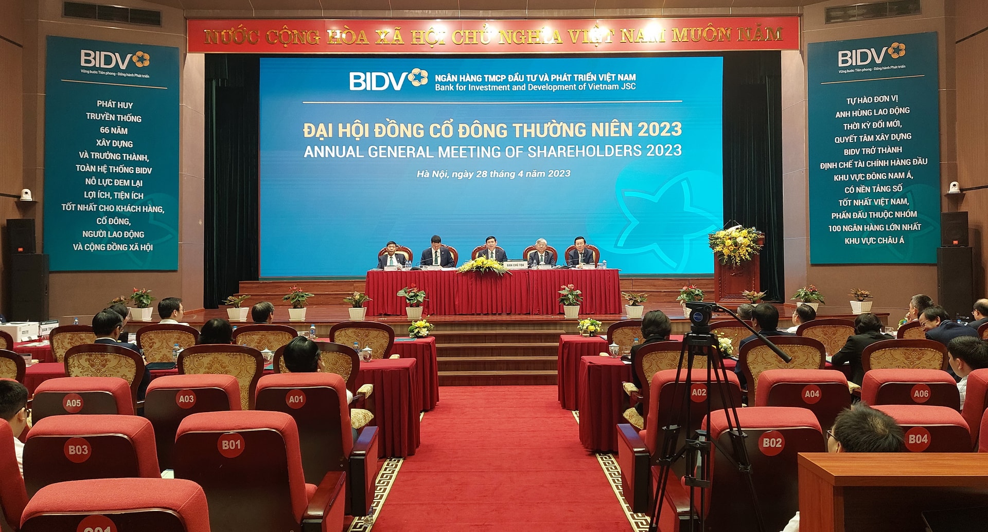 BIDV tổ chức Đại hội đồng cổ đông thường niên năm 2023