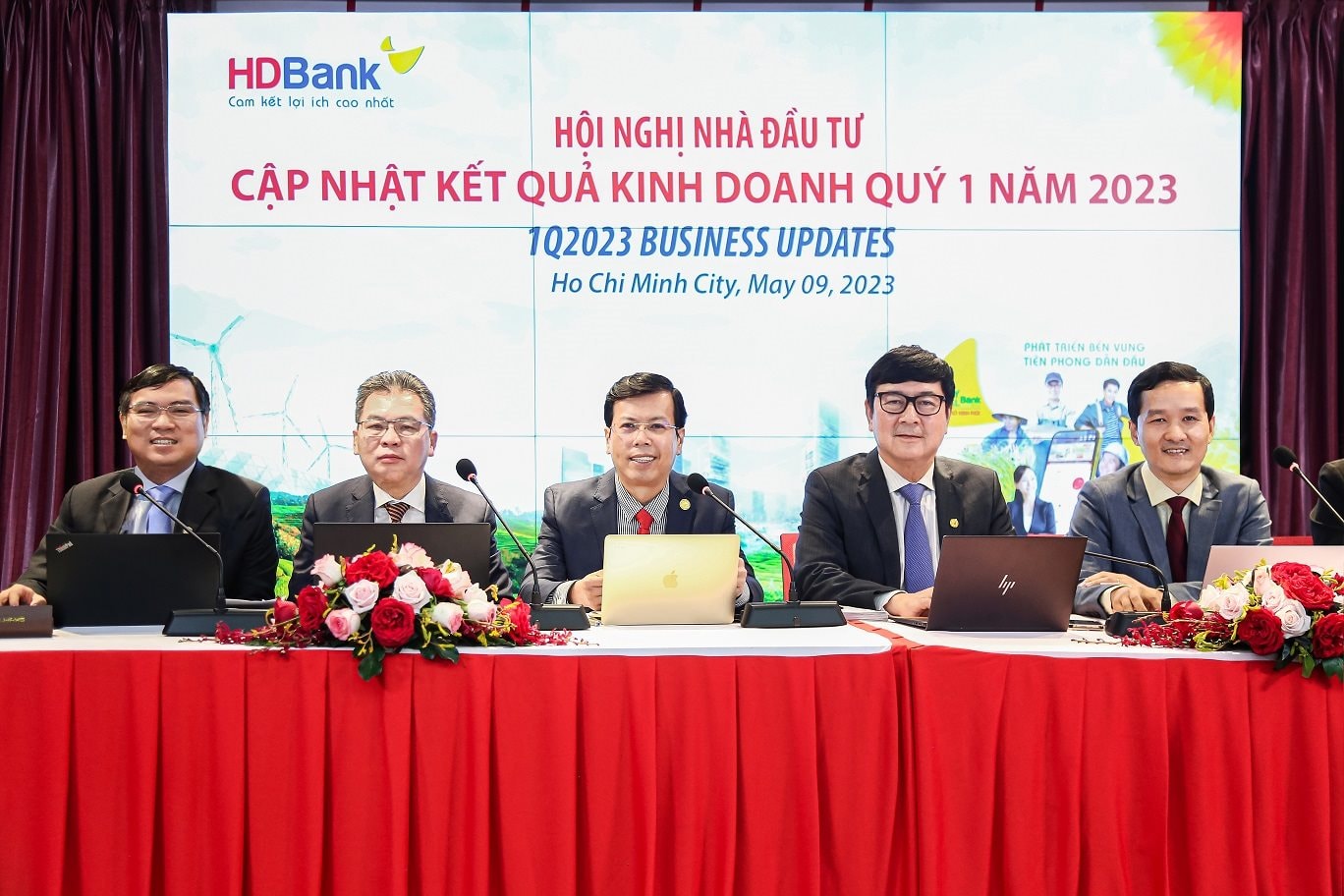 Hội nghị Nhà đầu tư quý 1/2023 của HDBank: Tỷ lệ nợ xấu mảng bất động sản rất thấp