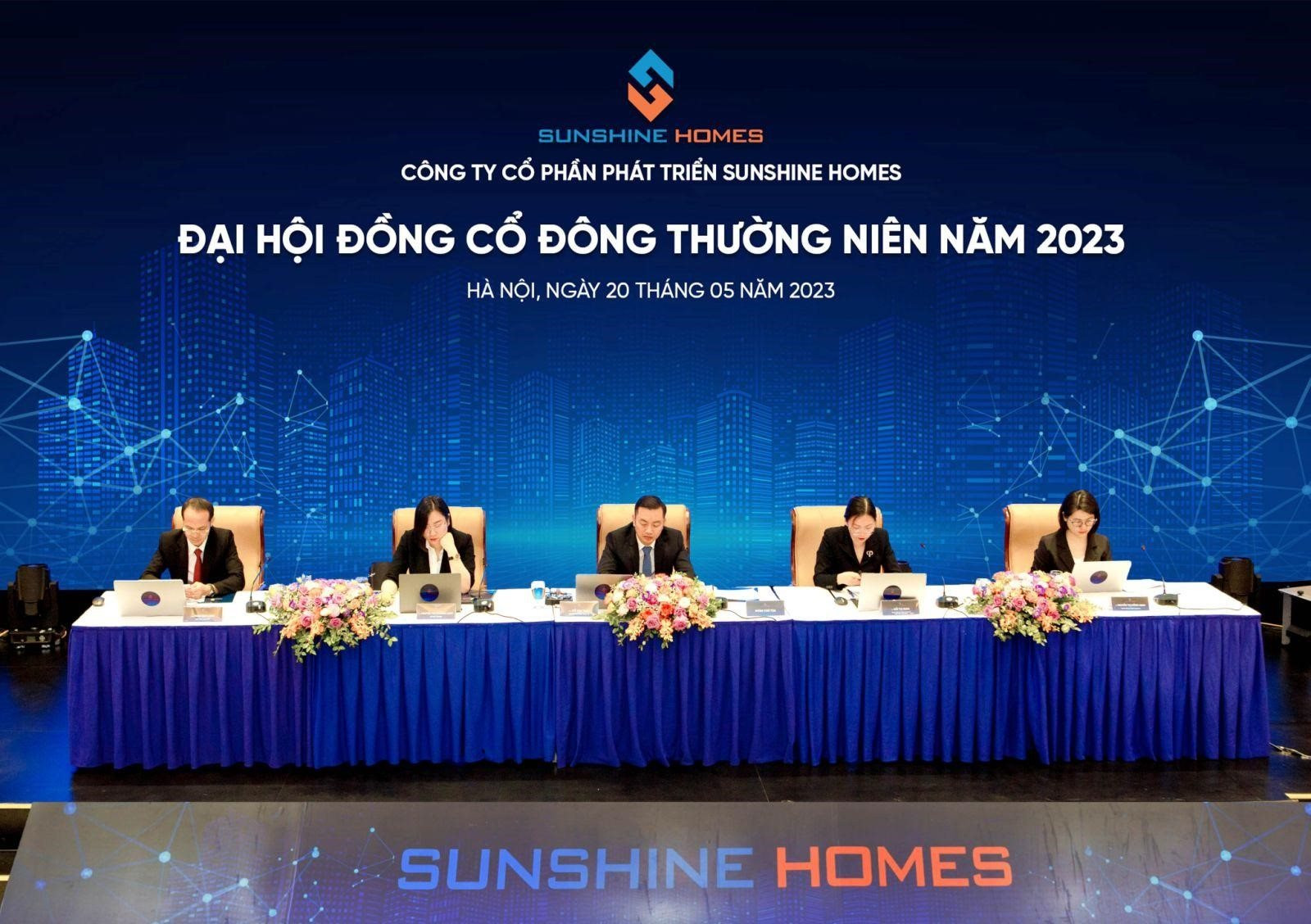 ĐHĐCĐ Sunshine Homes: Mục tiêu tăng trưởng ổn định, tập trung phát triển các dự án lớn tại Hà Nội và TP.HCM