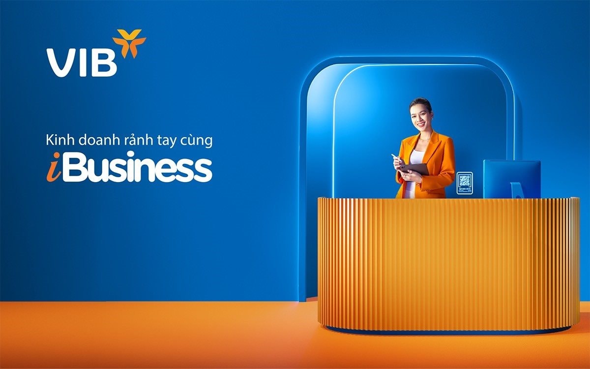 Rảnh tay kinh doanh cùng gói tài khoản VIB iBusiness