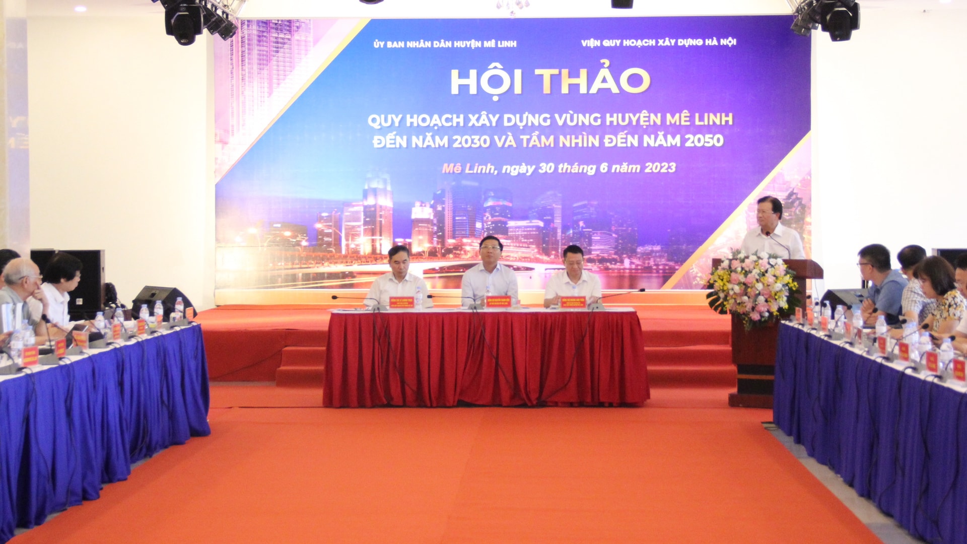 Quy hoạch Mê Linh lên quận theo hướng: Một trục - Hai cánh - Năm hành lang liên kết
