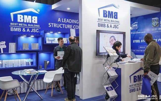 BMB Steel xuất hiện ấn tượng tại triển lãm The Big 5 Construct 2023