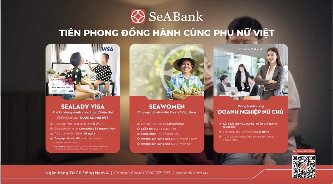 SeABank - Ngân hàng tiên phong đồng hành phụ nữ, góp phần đề cao giá trị của kết nối tình thân trong ngày gia đình Việt Nam