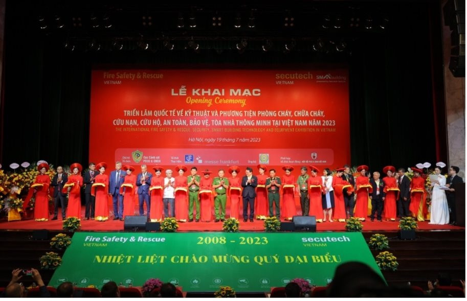 Khai mạc Fire Safety & Rescue Vietnam 2023