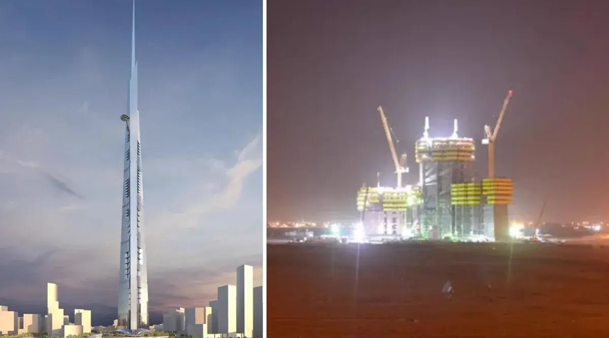 Ả Rập Xê Út nối lại tham vọng soán ngôi toà tháp cao nhất thế giới của Dubai: Công trình cao 1 km mọc lên từ cát, chi phí 31.000 tỷ đồng, hứa hẹn trở thành trung tâm kinh tế mới