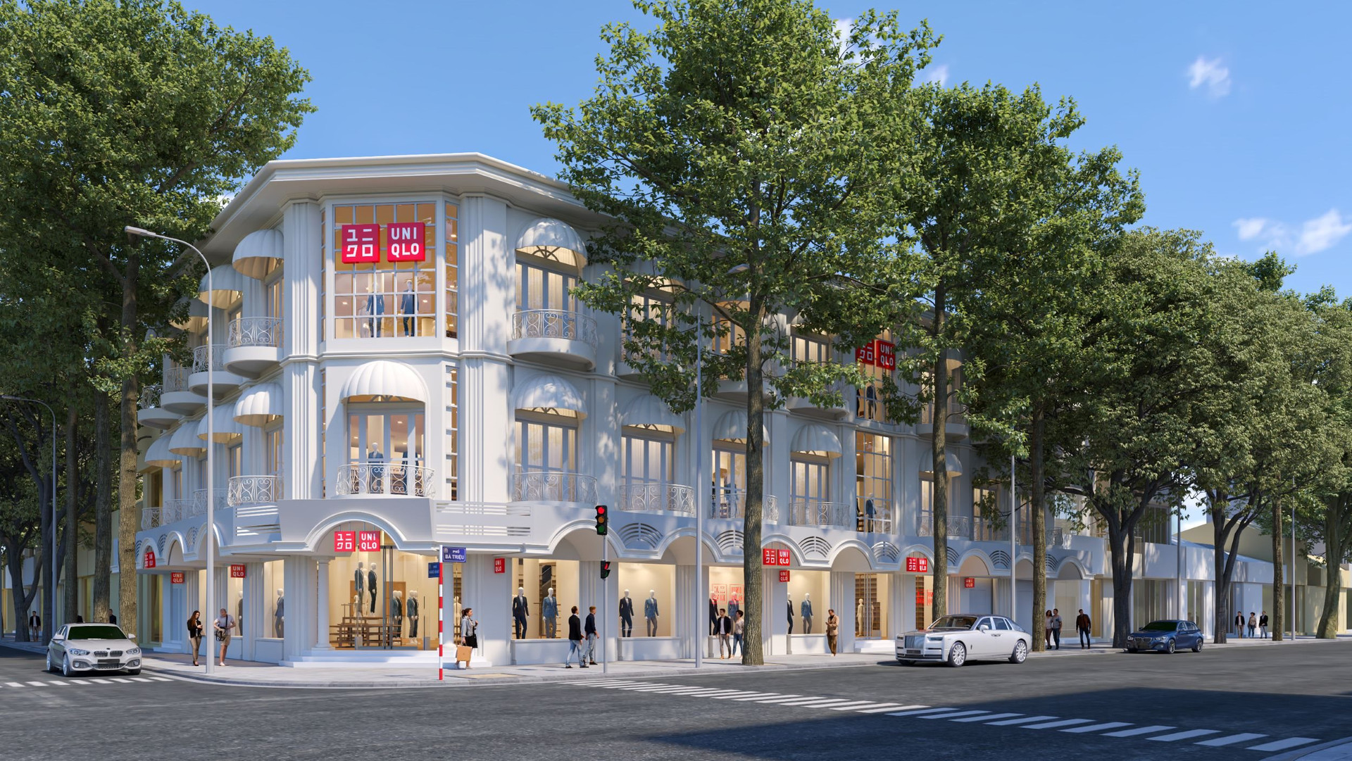Đánh dấu cửa hàng thứ 10 ở Hà Nội, UNIQLO thuê hẳn mặt bằng 3 tầng giữa trung tâm đất vàng thủ đô
