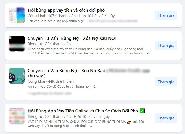 Sự thật đằng sau các nhóm “bùng nợ”, người dùng cẩn thận mất tiền khi tham gia